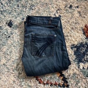 7 For All Mankind Dojo Original Jeans Trouser Size 28x34